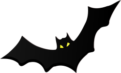 Halloween Bat Clipart - Real Clipart And Vector Graphics •