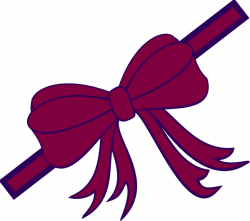 Maroon Ribbon Clip Art at Clker.com - vector clip art online ...