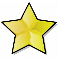 Star | Free Stock Photo | Illustration of a yellow star | # 15566
