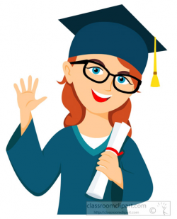 Student holding degree graduation clipart » Clipart Station