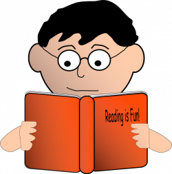 Reading Is Fun Clip Art at Clker.com - vector clip art online ...