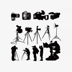 Cameras And Camera Man, Camera Vector, Man Vector, Camera ...