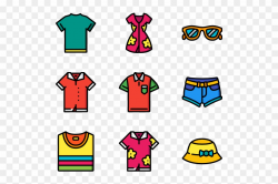 Summer Clothes - Clothing Clipart (#1986852) - PinClipart