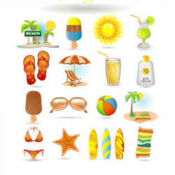 Summer 2010 Collage Clipart, vector clip art online, royalty ...