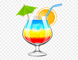 Cocktail Coloré - Summer Drinks Clip Art - Png Download ...