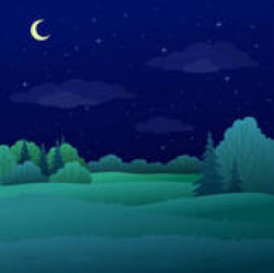 summer night sky forest | Clipart Panda - Free Clipart Images
