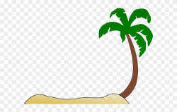 Palm Tree Clipart Clip Art - Clip Art Summer Borders - Png ...