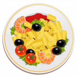 Pasta with Shrimps PNG Clipart - Best WEB Clipart