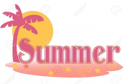 Summer text (summer, clipart, | Clipart Panda - Free Clipart ...
