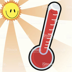 Thermometer in Summer Heat » Clipart Station