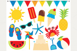 The Best Summer Clipart Deals For Designers