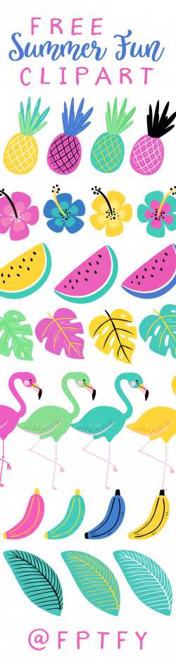 Free Summer Fun Clipart! - Free Pretty Things For You