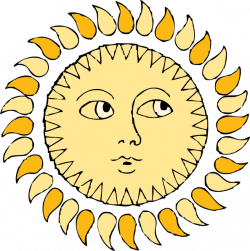 Sun Clip Art at Clker.com - vector clip art online, royalty free ...