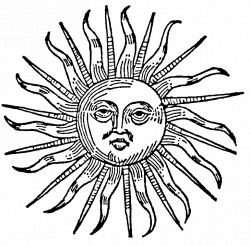 28+ Collection of Medieval Sun Drawing | High quality, free cliparts ...