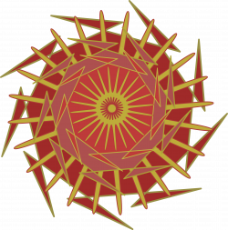 Clipart - Mandala Sun