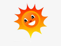 Sunshine Clipart Noon Sun - Happy Sun Face Png PNG Image ...