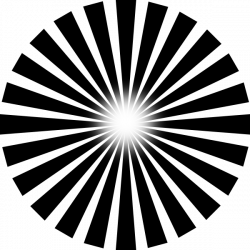Sun Ray PNG Black And White Transparent Sun Ray Black And White.PNG ...