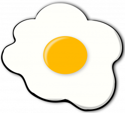 Egg | Free Stock Photo | Illustration of a fried egg sunny side up ...