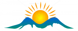 Sun Rise Illustration (Icon, Logo) | Free vectors, illustrations, graphics,  clipart, PNG downloads | fineartpixel.com
