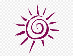 Sun Clipart Swirl - Simple Sun - Png Download (#1296088 ...