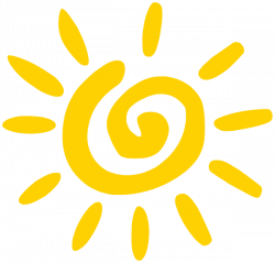 Yellow Sun Swirl Clip Art at Clker.com - vector clip art online ...