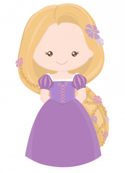 Rapunzel-Cute-02.png 677×936 pixeles | Mesa de dulces | Pinterest ...
