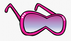 Sunglasses Clipart Diva - Club Penguin Pink Sunglasses ...