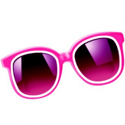 Pink Sunglasses Clipart | Free download best Pink Sunglasses ...