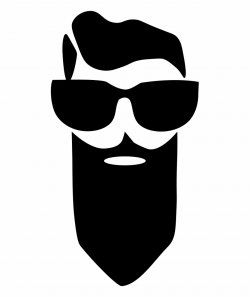Clipart - Man With Sunglasses Drawing, Transparent Png ...