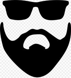 Moustache Cartoon clipart - Beard, Sunglasses, Moustache ...