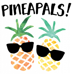 pineapple sunglasses clipart - OurClipart