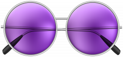 Round Sunglasses Purple PNG Clip Art Image | Gallery Yopriceville ...