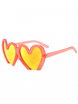 UV Protection Heart Sunglasses RED: Sunglasses | ZAFUL