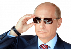 Vladimir Putin With Sunglasses transparent PNG - StickPNG
