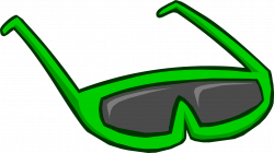 Green Sunglasses | Club Penguin Wiki | FANDOM powered by Wikia
