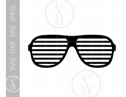 80s Sunglasses SVG | 80s Sunglasses Clipart | 80s Sunglasses Silhouette Cut  File Svg Jpg Eps Pdf Png | Vector 80s Sunglasses Download SC679