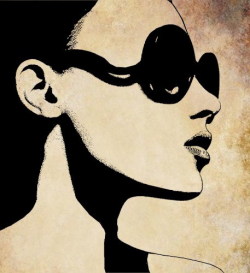 Woman with sunglasses clipart - Clip Art Library