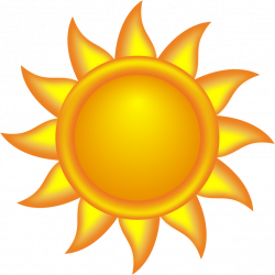 Decorative Sun by ivak | Clipart Lineart | Pinterest
