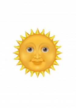 Sun Emote by @PomPrint, My version of the sun emoji., on ...