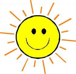 Sunshine Happy Face Clip Art N2 free image