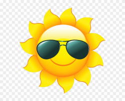Heat Clipart Sunshine - Cartoon Sun, HD Png Download ...