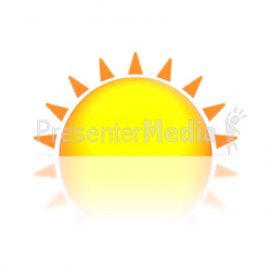 Sunset or Sunrise - Wildlife and Nature - Great Clipart for ...