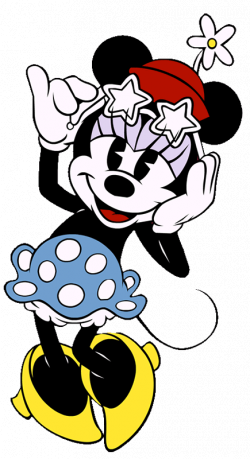 Classic Minnie Mouse with her star sun shades | My Favorite Minnie ...