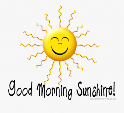 Clipart Sunshine Wake Up Sun - Good Morning Sunshine Clipart ...