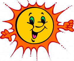 Sunshine clipart morning sun - Pencil and in color sunshine clipart ...