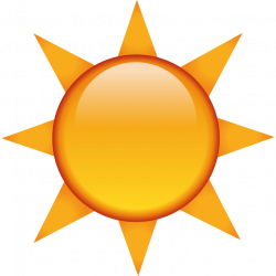 Download The Sun Emoji | Emoji Island