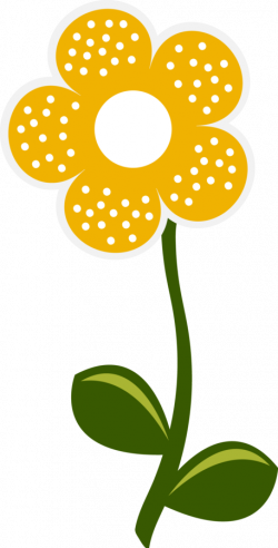 my-grafico-you-are-my-sunshine - yellow spotted flower.png - Minus ...