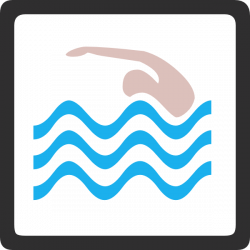 Swimming Pool Symbol Clip Art at Clker.com - vector clip art online ...