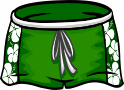 Green Hawaiian Shorts | Club Penguin Wiki | FANDOM powered by Wikia