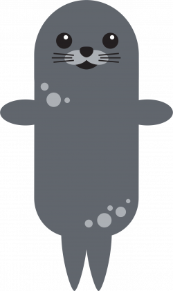 Clipart - Harbor Seal